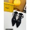 Fendi Colibrì Lite mesh high-heeled slingbacks Black 2023