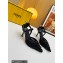 Fendi Colibrì Lite mesh high-heeled slingbacks Black 2023
