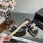 Chanel Hemp Rope CC Logo Mules Black 2023