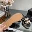Chanel Hemp Rope CC Logo Mules Black 2023