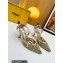 Fendi Colibrì Lite mesh high-heeled slingbacks Gold 2023