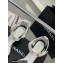 Chanel Heel 4.5cm Lambskin and Grosgrain Sandals White 2023