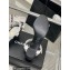 Chanel Heel 4.5cm Lambskin and Grosgrain Sandals White 2023