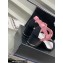 Chanel Heel 4.5cm Lambskin and Grosgrain Sandals Pink 2023