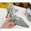 Fendi Colibrì Lite mesh high-heeled slingbacks Silver 2023