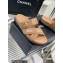Chanel Heel 2cm Patent and Tweed Logo Mules Brown 2023