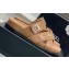 Chanel Heel 2cm Patent and Tweed Logo Mules Brown 2023