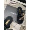 Chanel Heel 2cm Patent and Tweed Logo Mules Black 2023