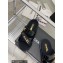Chanel Heel 2cm Patent and Tweed Logo Mules Black 2023