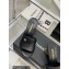 Chanel Gold Heel 5.5cm CC Logo Mules Black 2023