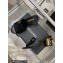 Chanel Gold Heel 5.5cm CC Logo Mules Black 2023