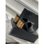 Chanel Gold Heel 5.5cm CC Logo Mules Black 2023