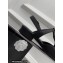 Chanel Heel 3cm Leather Round Toe Slingbacks Black 2023