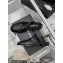 Chanel Heel 3cm Leather Round Toe Slingbacks Black 2023