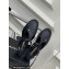 Chanel Heel 3cm Leather Round Toe Slingbacks Black 2023