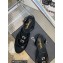 Chanel Leather Buckle Slingbacks Black 2023