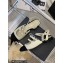 Chanel Leather Buckle Slingbacks White 2023