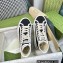 Gucci Heel 5cm GG canvas High-top Sneakers 746768 Black 2023