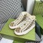 Gucci Heel 5cm GG canvas High-top Sneakers 746768 Beige 2023