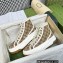 Gucci Heel 5cm GG canvas High-top Sneakers 746768 Beige 2023