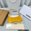 Jacquemus Le Bisou Pony-hair shoulder bag 2089 Yellow