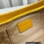 Jacquemus Le Bisou Pony-hair shoulder bag 2089 Yellow