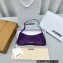 Jacquemus Le Bisou Pony-hair shoulder bag 2089 Purple