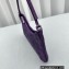 Jacquemus Le Bisou Pony-hair shoulder bag 2089 Purple
