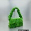 Jacquemus Le Bambidou Shearling flap bag 2036 Green