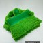 Jacquemus Le Bambidou Shearling flap bag 2036 Green