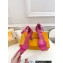 Louis Vuitton Heel 6.5cm Silver Logo Sparkle Sandals Fuchsia 2023
