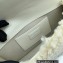 Jacquemus Le Bambidou Shearling flap bag 2036 Beige