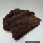 Jacquemus Le Bambidou Shearling flap bag 2036 Coffee