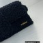 Jacquemus Le Bambidou Shearling flap bag 2036 Black