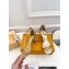 Louis Vuitton Heel 6.5cm Silver Logo Sparkle Sandals Gold 2023
