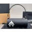 CHROME HEARTS Scroll Patch Small Bag Black/White
