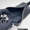 CHROME HEARTS Scroll Patch Small Bag Black/White