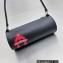 CHROME HEARTS Scroll Patch Small Bag Black/Red