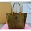 Isabel Marant Yenky Logo Tote Bag Suede Brown