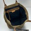 Isabel Marant Yenky Logo Tote Bag Suede Brown