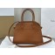 The Row Soft Margaux 10 Bag in Leather Brown