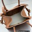 The Row Soft Margaux 10 Bag in Leather Brown