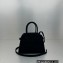 The Row Soft Margaux 10 Bag in Leather Suede Black