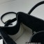 The Row Soft Margaux 10 Bag in Leather Suede Black