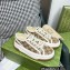 Gucci Heel 5cm GG canvas Low-top Sneakers 746766 Beige 2023