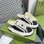 Gucci Heel 5cm GG canvas Low-top Sneakers 746766 Black 2023