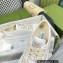 Gucci Heel 5cm GG canvas Low-top Sneakers 746766 White 2023