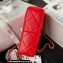 Chanel Mini Flap Bag in Lambskin AS3979 Red 2023