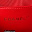 Chanel Mini Flap Bag in Lambskin AS3979 Red 2023