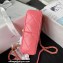 Chanel Mini Flap Bag in Lambskin AS3979 Dark Pink 2023